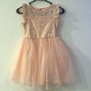 Pink Sequin Dress